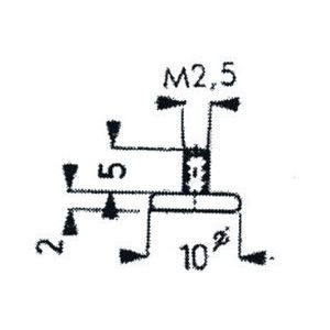 4405GA - TASTI PIANI MM.10