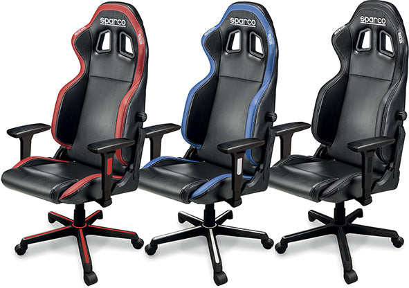 POLTRONE SPARCO ICON NERA/AZZURRA