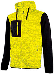 FELPA U-POWER RAINBOW GIALLA