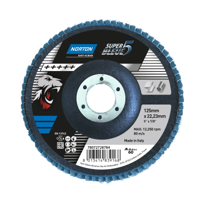 DISCHI FLD FDSP 115X22 R842 NOR P50 BDX LAMELLARI NORTON CONF.10PZ