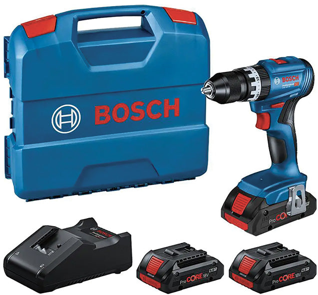 TRAPANI BOSCH BAT.GSB 18V-45 3X4AH