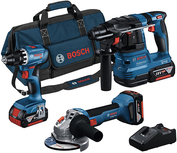 KIT BOSCH GBH+GSR+GWS 0615A5007L