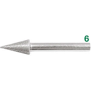 7884GHF 8 - MOLE ABR.DIAM. CONIC. PUNTA