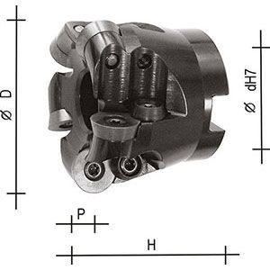 9845G 4 - PORTINS. PER FRESATURA