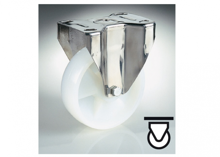 9396022 RUOTA NVFB 100 RUOTE POLIAMMIDE FISSE