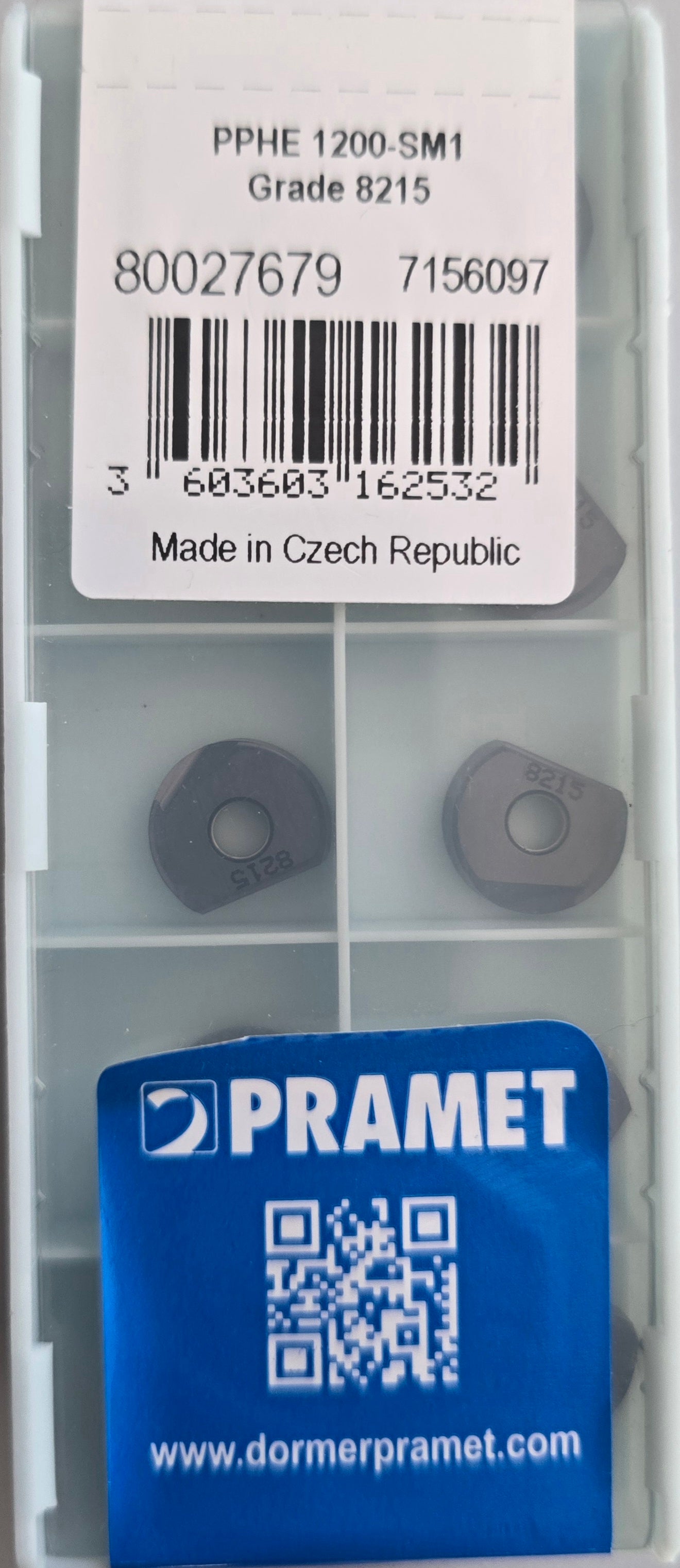 INSERTI PRAMET PPHE 1200-SM1:8215