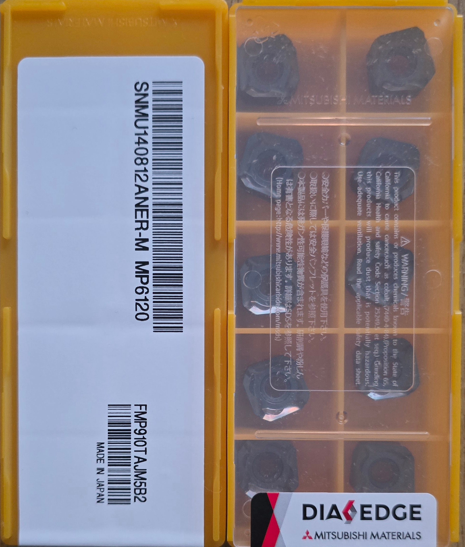 INSERTI MITSUBISHI SNMU140812ANER-M MP6120